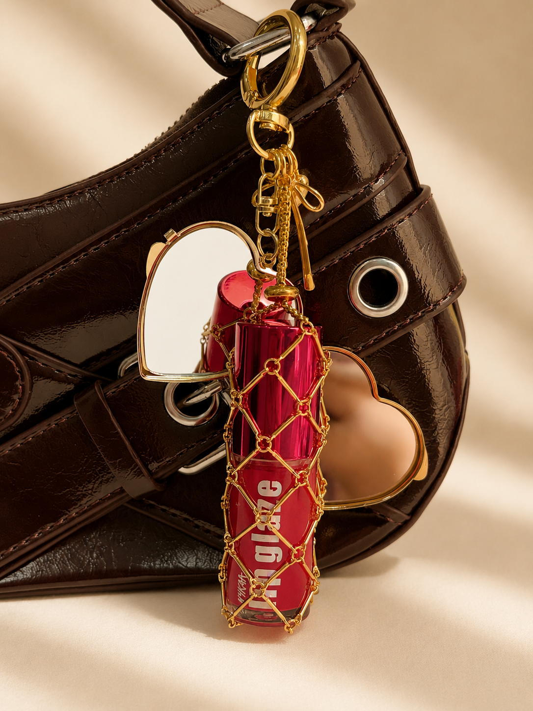Viral Lip Gloss Bag Charm