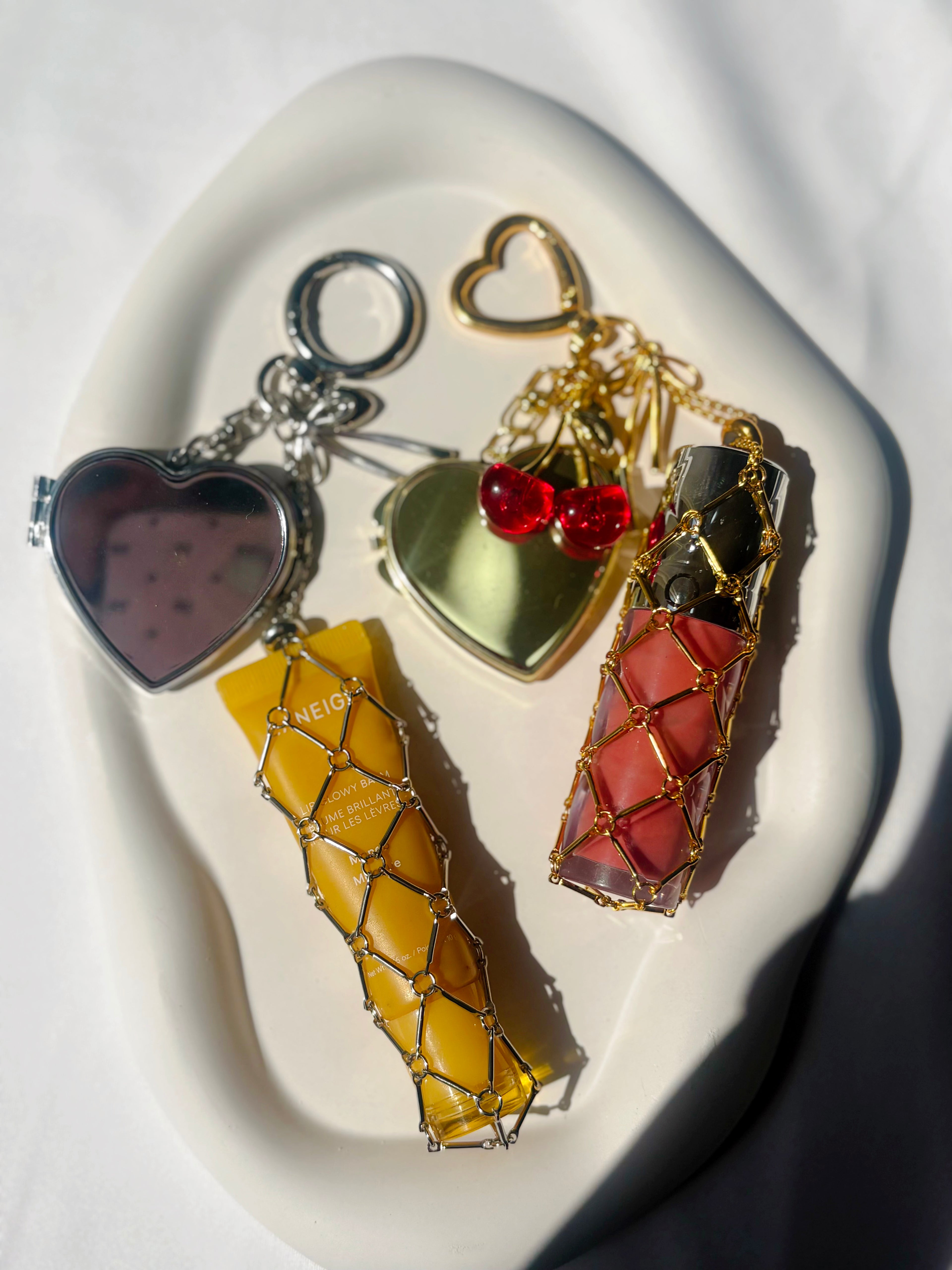 Viral Lip Gloss Bag Charm