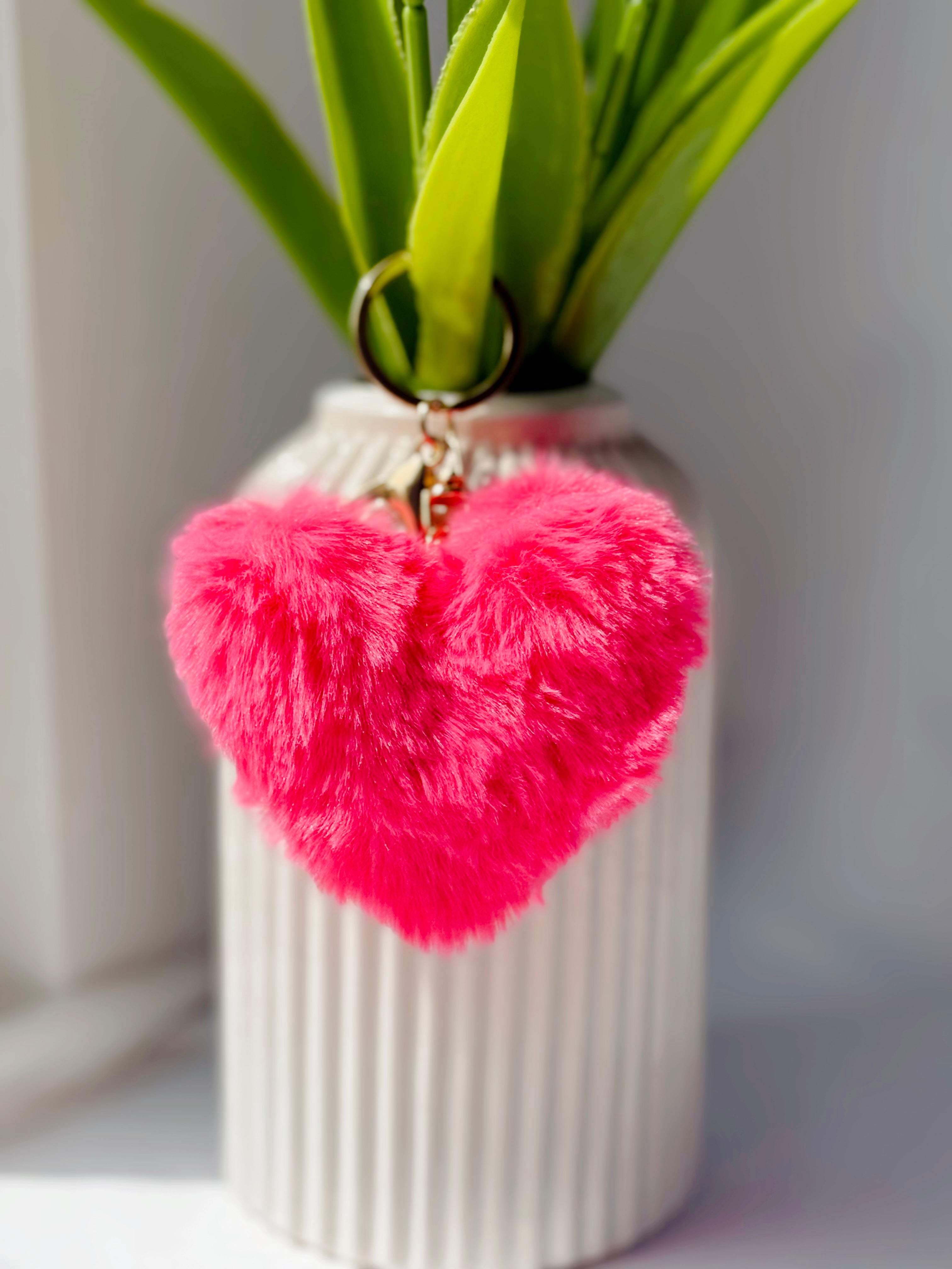 Cloud Heart Bag Charm