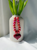 Cupid Bead Bag Charm