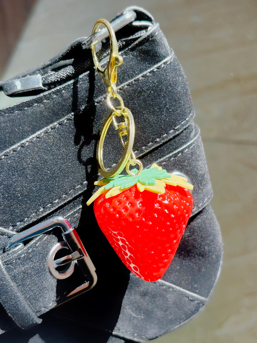 Strawberry Bag Charm